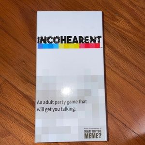 Incohearent Party Card Game